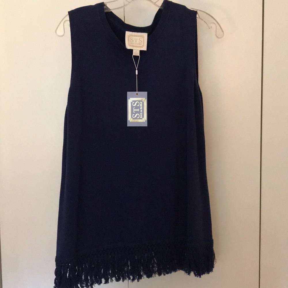 Sail to sable navy sweater shell